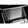 CDEFG per Audi A6 A7 2019 2020 Car Navigation Glass Pellicola protettiva 9H Scratch Resistant Anti-Fingerprint GPS Proteggi Schermo Trasparente Screen Protector (Front A/C)