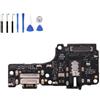Eutoping Porta di Ricarica USB per Xiaomi Redmi Note 10 4G Redmi Note 10S Poco M5s Connettore Dock Scheda di Ricarica Flex Cable Assembly Sostituzione con Strumento