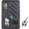 Tianken Hard disk esterno portatile ultra sottile USB 3.1 tipo C HDD Storage per PC, laptop, Mac, Xbox one, PS4, PS5 (750 GB)