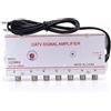 KEALLANS Amplificatore di segnale TV interno casa 45 MHz a 860 MHz 1 a 6 uscite Spina EU