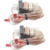 SHARD-LAB COPPIA FILTRO CROSSOVER AUDIO 2 VIE 200W x 2 taglio frequenze CASSE ACUSTICHE AUTO