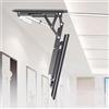 RAJYQODIS Supporto TV Motorizzato, Sollevatore Elettrico Telescopico con Sollevamento Automatico, Supporto tv Motorizzato per TV da 32-70 Pollici, capacità di Carico 45kg/99Lbs (Black)