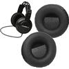 WHIYO Cuscinetti auricolari di ricambio in pelle memory foam per cuffie Koss UR20 UR30 - nero