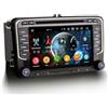 Erisin 7 pollici Android 14 8-Core 4GB+64GB DVD Autoradio GPS Navigatore per VW Passat Golf 5/6 Touran Skoda Seat Tiguan Jetta T5 Bluetooth 5.0 CarPlay Android Auto WiFi 4G DSP RDS Canbus
