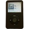 Generico Custodia protettiva in gomma siliconica per iPod Classic 3° 80 GB 120 GB 160 GB Custodia morbida in silicone antiurto e resistente alle cadute (Nero)