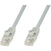Techly Professional 029440 Cavo di Rete Patch in Rame Cat.6 Grigio UTP 1m Grigio