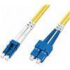 Techly Professional 303935 Cavo Fibra Ottica Monomodale OS2 SC/LC 9/125 3 m Giallo
