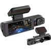 NGTFDCP Dashcam, Dashcam Per Auto Con Visione Notturna Ad Alta Definizione, Risoluzione 1080P, Doppi Specchietti Anteriori E Interni A 360 Gradi,per le automobili