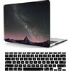 HLAAJJX Custodia per Macbook Pro 13 pollici 2015 2014 2013 2012 Pubblicazione Modello A1425 A1502 con display Retina, Copertina Rigida in Plastica Protettiva e Tastiera Cover, Cielo Stellato