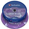Verbatim DVD+R/8.5GB 8X Matt Silver Surface Spd25