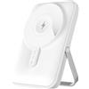 Power bank Magnetico con supporto anche per Apple Watch 20W 10.000 mAh Bianco