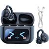 Generico Auricolari intelligenti, auricolari touchscreen | Clip wireless su auricolari intelligenti,AI TRADUZIONE AI CANCELLA DI TRADUZIONE Cancellette per le orecchie sportive impermeabili per la traduzione d