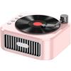 Generic Altoparlante senza fili portatile Vintage CD Record Style BT5 3 Tecnologia HiFi Suono Stereo Scena AUX USB Flash Drive TF Card 10H Tempo di riproduzione lungo