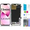 bstdianzi per iPhone 13 Mini Kit di Ricambio Touch Screen Digitizer LCD OLED 3D Touch 5.4 pollici Modelli A2481, A2626, A2629, A2630, A2628 con Strumenti