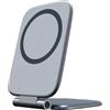 Generico Supporto Magnetico per Telefono in Auto,Supporto Universale Pieghevole E Ultra Sottile - Accessorio Auto Scrivania con Base Magnetica - Per Camion Berlina Cruscotto Ufficio Casa Palestra