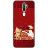 Mixroom - Cover Custodia Back case In TPU Silicone Morbido Per OPPO A9 2020 Fantasia Dolcetti Natalizi L1124