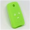 mt key Key Soft Case Cover protettiva Chiave per auto Honda Accord Jazz Civic CR-V Telecomando pieghevole/Colore: verde fluorescente (bagliore nel buio!)