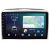 Generic Android 15 2 DIN Radio automatica 9 Pollice Auto Touch Screen per Lancia Ypsilon 2006-2011 con Telecamera Posteriore/Carplay/BT/FM/GPS/USB/4G WIFI/Controllo del volante/Audio auto(RS30 2+64G)
