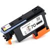 BOGJFC Compatibile Per HP 70 Testina Di Stampa C9404A-C9410A Grande Formato Per DesignJet Z2100/3100/3200/5200/5400 Nero Opaco Ciano Magenta Giallo Foto Nero Grigio Chiaro Gloss Enhancer(C9406A M and Y)