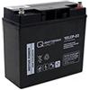 Q-Batteries 12LCP-23/12 V - 23 Ah batteria al piombo tipo AGM - Deep Cycle VRLA connettore a vite M5