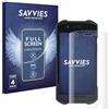 savvies 4 Pezzi Full-Screen Pellicola Protettiva per Zebra TC21/ TC26 Full Cover Pellicola[Completa Trasparente, 3D Curved, Proteggi Schermo]