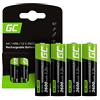 Green Cell Batterie Ricaricabili AA 2600mAh Ni-MH - 4 Pezzi di Batterie AA 1.2V per Uso Quotidiano, Ideali per Telecomandi, Giocattoli e Altri Dispositivi Elettronici