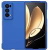 QINOUK Custodia per Honor Magic V2, [Antigraffio] Ultra Sottile e PC Protezione Case Custodia, Cover per Honor Magic V2-Blu