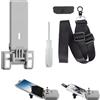 CERFFOOL Supporto per tablet pieghevole per DJI RC-N3/N2/N1 per DJI Flip/Neo/AIR 3S/Mini 4 Pro a rilascio rapido regolabile portatile supporto per tablet con cordino accessorio per telecomando