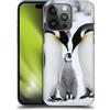 Head Case Designs Famiglia di Pinguini sul Ghiaccio Animali Selvatici Custodia Cover Dura per Parte Posteriore Compatibile con Apple iPhone 14 PRO