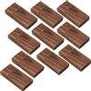 JBOS - Chiavetta USB da 16 GB, in legno, 10 pezzi, USB 2.0, velocità rapida, USB, Flash Drive Wood USB, idea regalo aziendale o regalo per amici, acero