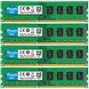 Wlizedle DDR3/DDR3L Memoria RAM 32GB Kit (4x8GB) 1600MHz CL11 U-DIMM Modulo di Memoria PC3-12800 /PC3L-12800 240-Pin 1.35V/1.5V per Desktop Computer, Verde