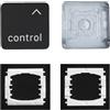 CTBDZ Tappo chiave individuale con cerniera di ricambio per MacBook Pro 13 15 modello A1706 A1707 A1708 2016-2017 anno (tasto di controllo sinistro)