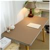 CKAKZTPTEV Tappetino for mouse, protezione for scrivania, tappetino for ufficio, tappetino for mouse, carta assorbente antiscivolo in pelle(Brown,60x100cm)