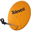 TELEVES Parabola Offset 80 cm ISD 830 Alluminio Arancione