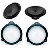 Superauto hi-fi Audison AP 6.5 coppia di woofer 165mm, potenza RMS 70W a 4 Ohm set adattatori altoparlanti per AUDI A4 dal 2001 al 2008 Predisposizione Anteriore o Posteriore
