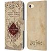 Head Case Designs Licenza Ufficiale Harry Potter The Marauder's Map Prisoner of Azkaban II Custodia Cover in Pelle a Portafoglio Compatibile con Apple iPhone 7/8 / SE 2020 & 2022