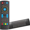 Gowell - Telecomando Bluetooth specifico compatibile con Amazon Fire TV e Fire TV Stick Mini tastiera e IR Learning Funziona con Android TV Box Windows Raspberry PI (Alexa)