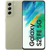 Samsung Galaxy S21 FE 5G, smartphone Android con display AMOLED dinamico da 6,4 pollici, batteria da 4.500 mAh, 128 GB/6 GB RAM, verde oliva, 36 mesi di garanzia