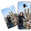 Sunrive Personalizzate Cover compatibile con Samsung Galaxy J6 Plus personalizzabile con Foto Testi Frase Logo Disegni e Grafiche Personalizzata, assorbimento degli urti morbido TPU trasparente