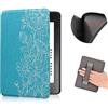 COCFOOKIW Custodia per 6 Pollici Kindle Paperwhite 5a/6a/7a Generazione (Versione 2012/2013/2015), Pelle morbida TPU Cover Protettiva Alla Moda con Cinturino da Polso e Automatica Veglia/Dormire