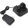 IFREQTECH CD-47 - Caricatore rapido per Yaesu/Vertex Standard Horizon FT-60R FT-60 VX160 VX168 VX-150 VX-180 VXA-220 FT-270R HX270 HX270S HX370S FNB-V94 FNB-83 FNB-V106 Caricabatterie