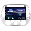 Generic SXAUTO Android 12 IPS Autoradio Per Hyundai I20 (2012-2014) - CarPlay/Android Auto - Telecamera posteriore Gratuita - 2G+32G - Controllo Volante DAB Fast-Boot WiFi 4G DSP Bluetooth - 2 DIN 9 Pollici