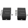 KAKAKE Multiplexer Video Analogico 400 M Trasmettitore e Ricevitore di Segnale Pass-through a 1 Canale Multiplexer Video a 4 Anti-interferenza per Telecamera