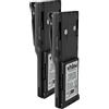 vhbw 2x batteria compatibile con Motorola CP450, GP300, GP308, CP450LS, CP250 radio (1800mAh, 7,5V, NiMH) + clip