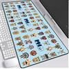 ITBT Monster Hunter Tappetino Mouse Gaming, Grande Anime Mouse Pad XXL 900x400mm Confortevole, Lavabile, 3mm Antiscivolo Tappetino Scrivania Supporto per Ufficio Computer, Adatto per Computer e PC, E