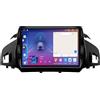 KGAIXN 9 Autoradio Android 15 per Ford C-MAX Kuga 2 Escape 3 2012-2019 CarPlay & Car Stereo Multimedia Player con GPS WiFi BT USB FM Mirror Link SWC telecamera posteriore(2+32G)
