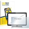 brotect Pellicola Protettiva Opaca 17 per Monitor industriali con 43.2 cm (17,0 pollici) [341 mm x 273 mm, 4:3] Proteggi Schermo Anti-Riflesso