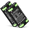 CELLONIC 2x Batteria compatibile con Sony MDR-RF995, WH-RF400, BP-HP800-11 | 700mAh, 2.4V, NiMH per Sony MDR-RF995RK