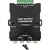 IPNOSIS IP-CO01 Convertitore di segnale da alto a basso livello 4 uscite RCA