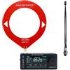AZURAOKEY AMNVOLT V4 ATS MINI Radio Schermo IPS Si4732 DSP Radio Ricevitore AM FM (Metallo) (Stile B)